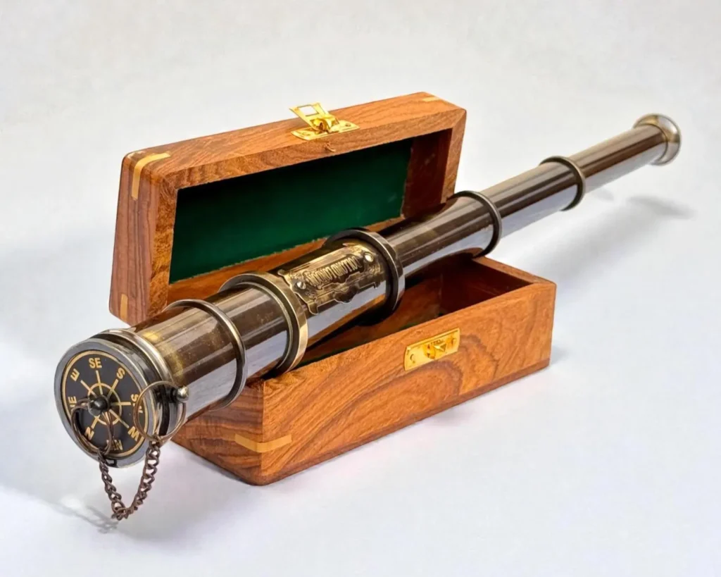 Personalized Working Telescope, Engraved Telescope, Pirates Gits Spyglass, Anniversary Gifts For Husband, Boating Gift