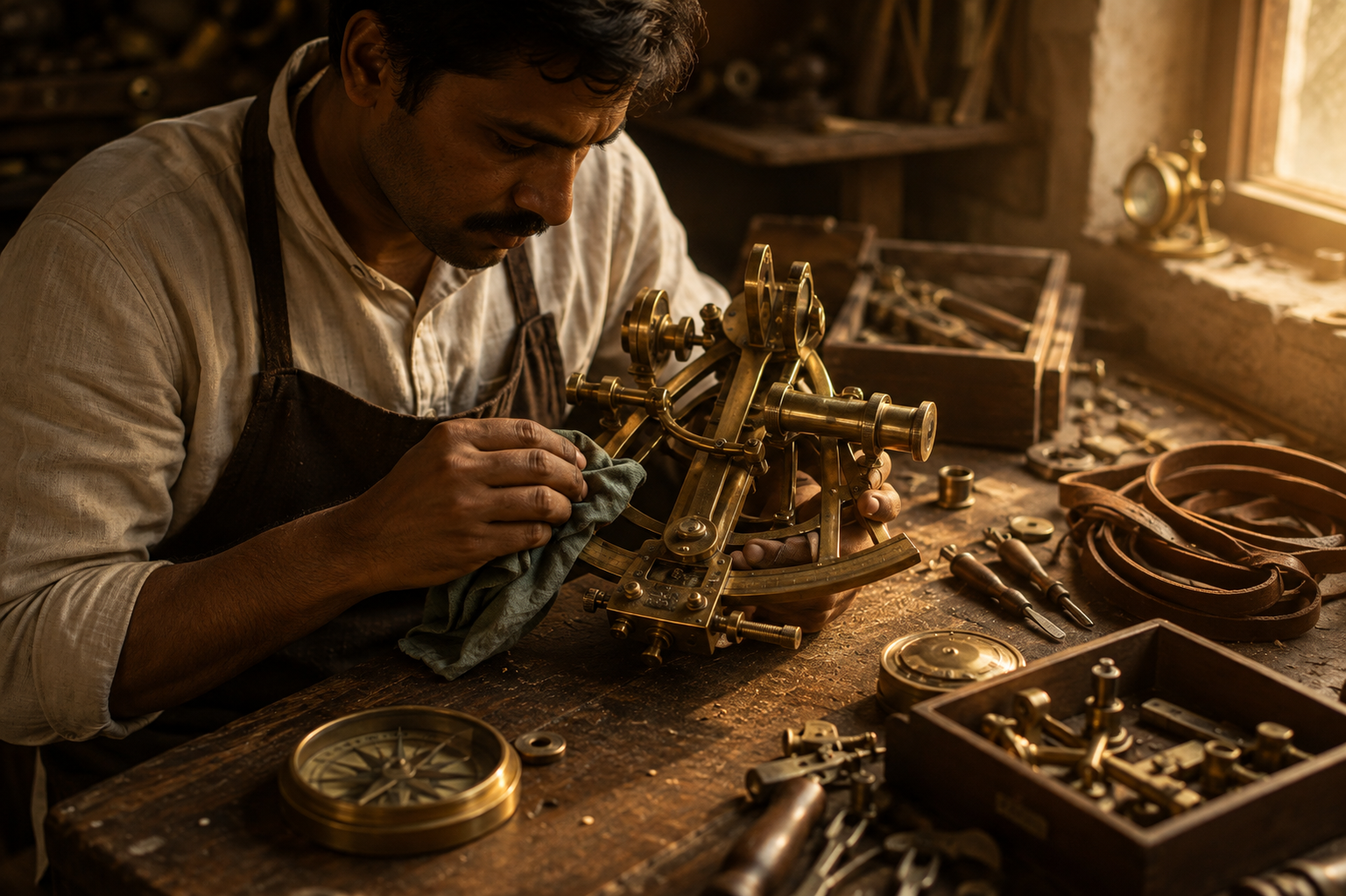 Zomayra Handicrafts workshop — handcrafted brass instruments